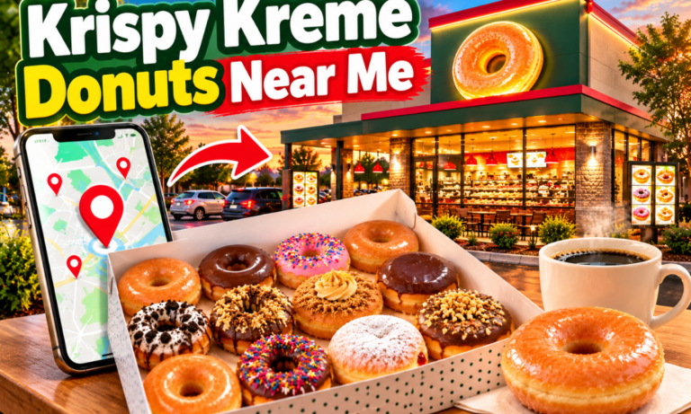 Krispy Kreme donuts near me store exterior